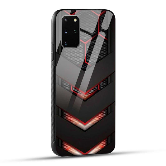 Samsung Galaxy S20 Plus Back Cover Robotic Abstract Printed Glass Case