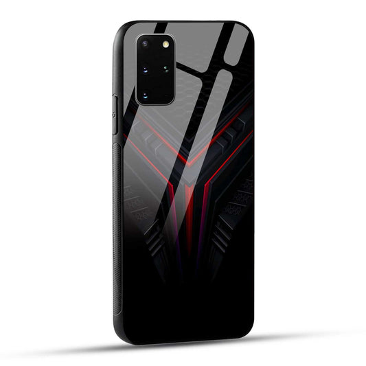 Samsung Galaxy S20 Plus Back Cover Abstract Robotic Printed Glass Case