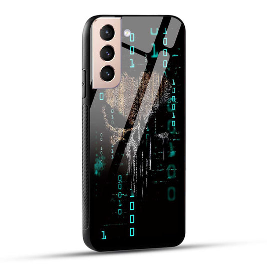 Samsung Galaxy S21 5G Back Cover Hacker Printed Glass Case