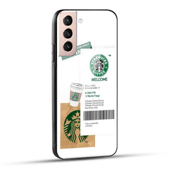 Samsung Galaxy S21 5G Starbucks Coffee Printed Glass Case