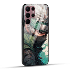Samsung Galaxy S22 Ultra 5G Back Cover Multicolour Cartoon anime Printed Glass Case