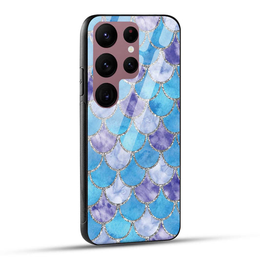 Samsung Galaxy S23 Ultra 5G Back Cover Mirror Of Diamonds Printed Glass Case