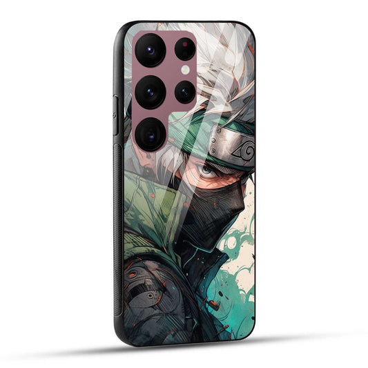 Samsung Galaxy S23 Ultra 5G Back Cover Multicolour Cartoon anime Printed Glass Case