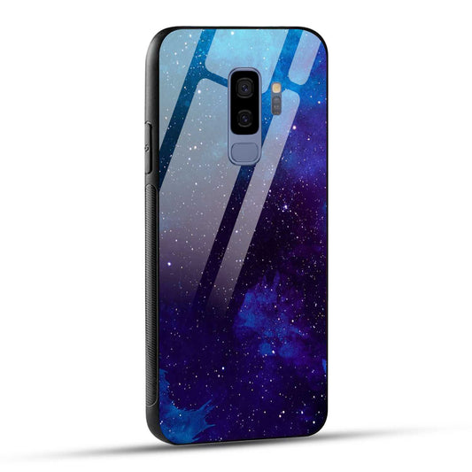 Samsung Galaxy S9 Plus Back Cover Beautiful Star Space Printed Glass Case
