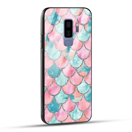 Samsung Galaxy S9 Plus Back Cover Mirror Pattern Printed Glass Case