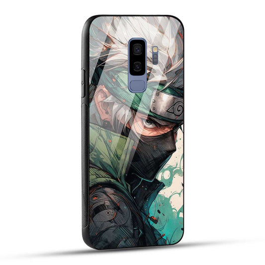 Samsung Galaxy S9 Plus Back Cover Multicolour Cartoon anime Printed Glass Case