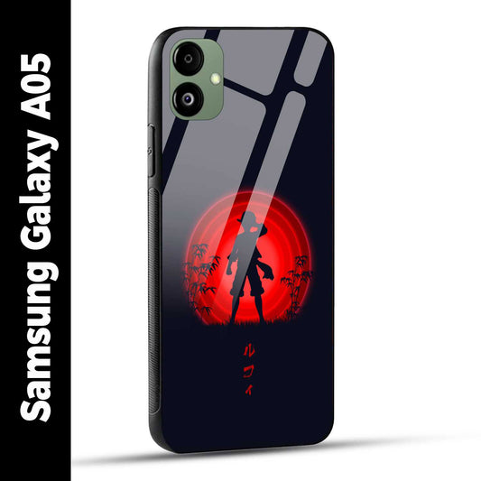 Samsung Galaxy A05 Back Cover Luffy One Piece Printed Glass Case