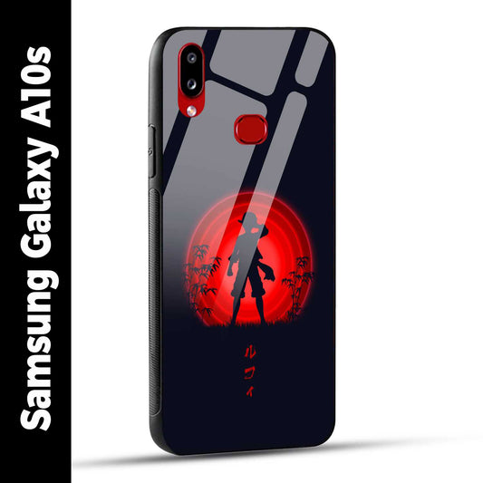 Samsung Galaxy A10s Back Cover Luffy One Piece Printed Glass Case