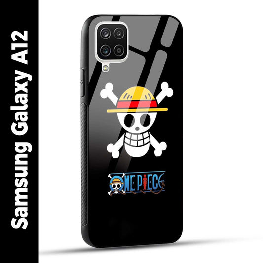 Samsung Galaxy A12 Back Cover One Piece Printed Glass Case