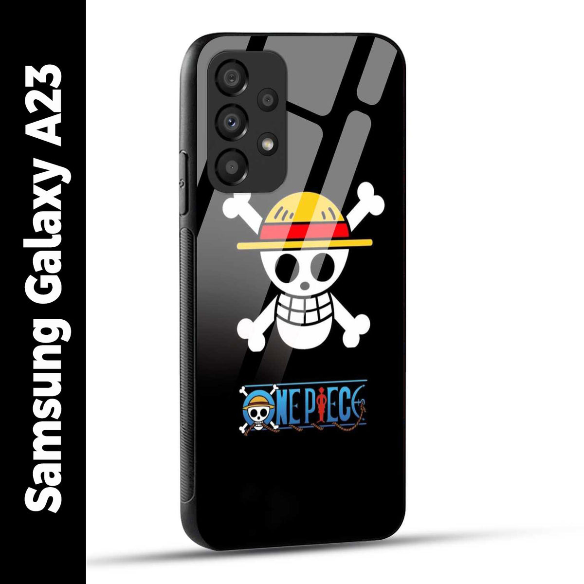 Samsung Galaxy A23 Back Cover One Piece Printed Glass Case