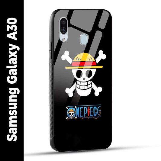 Samsung Galaxy A30 Back Cover One Piece Printed Glass Case