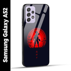 Samsung Galaxy A52 Back Cover Luffy One Piece Printed Glass Case