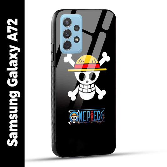 Samsung Galaxy A72 Back Cover One Piece Printed Glass Case