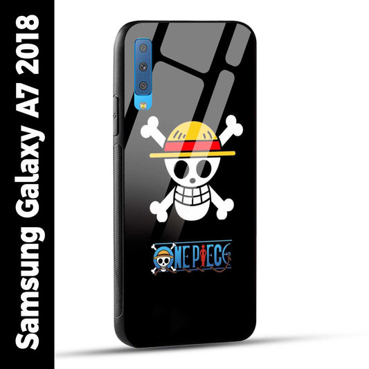 Samsung Galaxy A7 2018 Back Cover One Piece Printed Glass Case