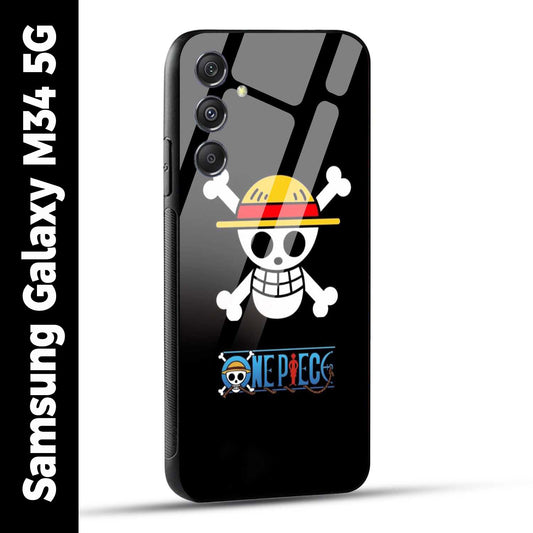 Samsung Galaxy M34 5G Back Cover One Piece Printed Glass Case