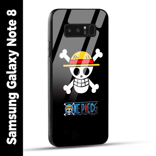 Samsung Galaxy Note 8 Back Cover One Piece Printed Glass Case