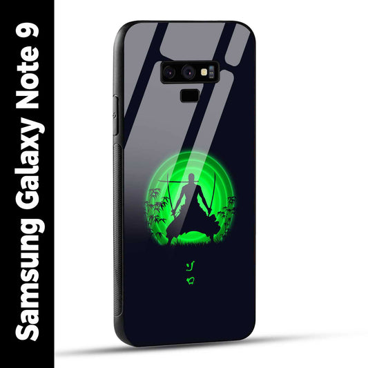 Samsung Galaxy Note 9 Back Cover Zoro Printed Glass Case