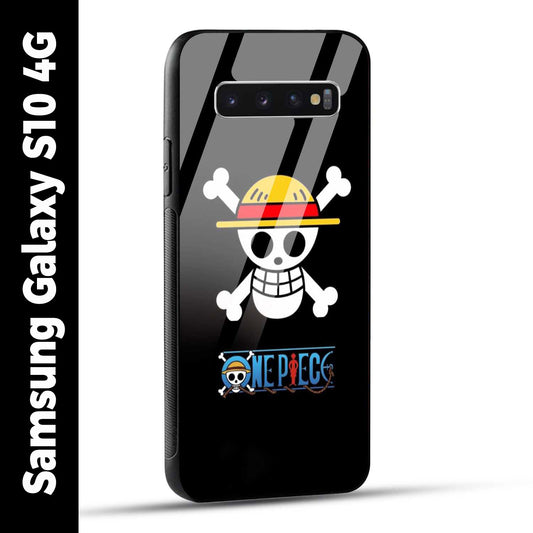 Samsung Galaxy S10 4G Back Cover One Piece Printed Glass Case
