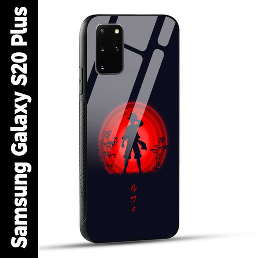 Samsung Galaxy S20 Plus Back Cover Luffy One Piece Printed Glass Case