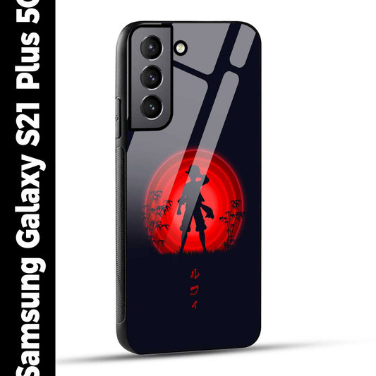 Samsung Galaxy S21 Plus 5G Back Cover Luffy One Piece Printed Glass Case
