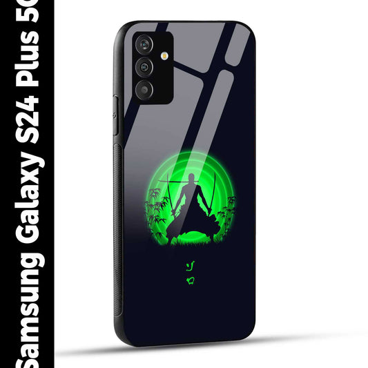 Samsung Galaxy S24 Plus 5G Back Cover Zoro Printed Glass Case