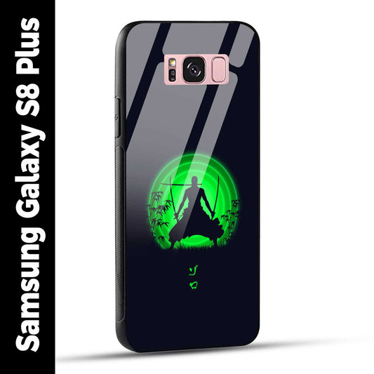 Samsung Galaxy S8 Plus Back Cover Zoro Printed Glass Case