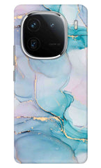 IQOO 12 5G Back Cover Blue Marble Printed Hard Case