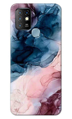 Infinix Hot 10 Back Cover Marble Color Printed Hard Case