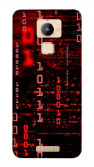 Coolpad Note 3 Lite Back Cover Red Coding Printed Hard Case
