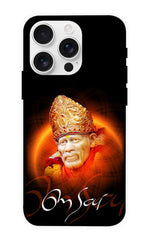 IPHONE 16 PRO Back Cover Sai Baba Om Sai Printed Hard Case