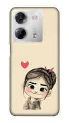 Poco M7 Pro Back Cover | Premium Poco M7 Pro 5G Cover | Stylish Poco M7 Pro 5G Back Cover |Cute Girl Love Printed Hard Case