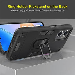 Redmi 11 Prime 5G Cover | Premium Redmi 11 Prime 5+G Back Cover | Stylish Redmi 11 Prime 5G Back Cover | 360 Degree Full Protection with Ring Holder Kickstand