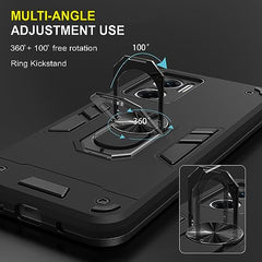 Redmi 11 Prime 5G Cover | Premium Redmi 11 Prime 5+G Back Cover | Stylish Redmi 11 Prime 5G Back Cover | 360 Degree Full Protection with Ring Holder Kickstand