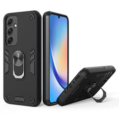 Samsung A35 5G Back Cover | Durable and Stylish Samsung A35 5+G Back Cover | Perfect Fit Samsung A35 5G Cover | 360 Degree Full Protection with Ring Holder Kickstand