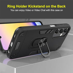 Samsung A35 5G Back Cover | Durable and Stylish Samsung A35 5+G Back Cover | Perfect Fit Samsung A35 5G Cover | 360 Degree Full Protection with Ring Holder Kickstand