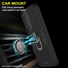Samsung A55 Back Cover, A55 Samsung Mobile 5G Back Cover, Samsung A55 5G Back Cover 360 Degree Full Protection with Ring Holder Kickstand