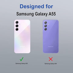 Samsung A55 Back Cover, A55 Samsung Mobile 5G Back Cover, Samsung A55 5G Transperent Back cover