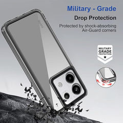 Redmi Note 13 Pro 5G Back Cover | Poco X6 5G Back Cover | Redmi Note 13 Pro Cover, Protection for Redmi Note 13 Pro Back Cover and Poco X6 Back Cover Transperent Back cover