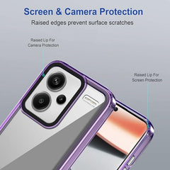 Redmi Note 13 Pro Plus Back Cover | Durable Redmi Note 13 Pro Plus Cover | Protective Redmi Note 13 Pro Plus 5G Back Cover | Transperent Back cover