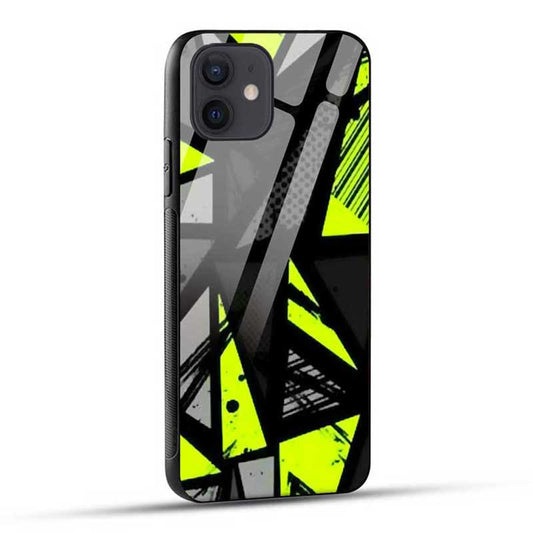 Abstract Neon Glass Case