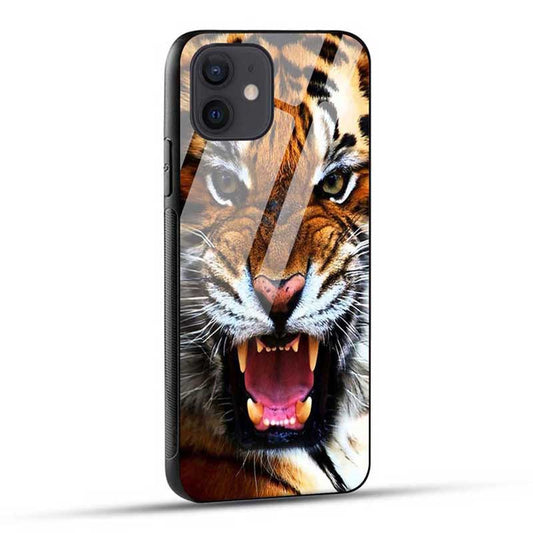 Angry Tiger Glass Case