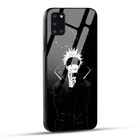 Samsung Galaxy A31 Back Cover Anime Printed Glass Case