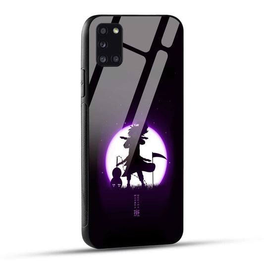 Samsung Galaxy A31 Back Cover Madara Uchiha Printed Glass Case