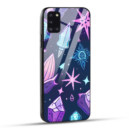 Samsung Galaxy A31 Back Cover Stones Of Ancestors Printed Glass Case