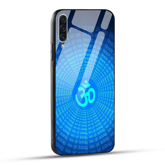 Samsung Galaxy A70 / A70s Back Cover Om Spiritual Religious Glass Case