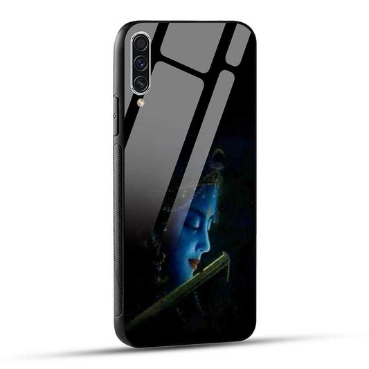 Samsung Galaxy A70 / A70s Back Cover Lord Krishna Glass Case