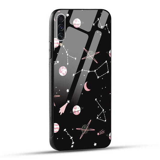 Samsung Galaxy A70 / A70s Back Cover Galaxy Glass Case
