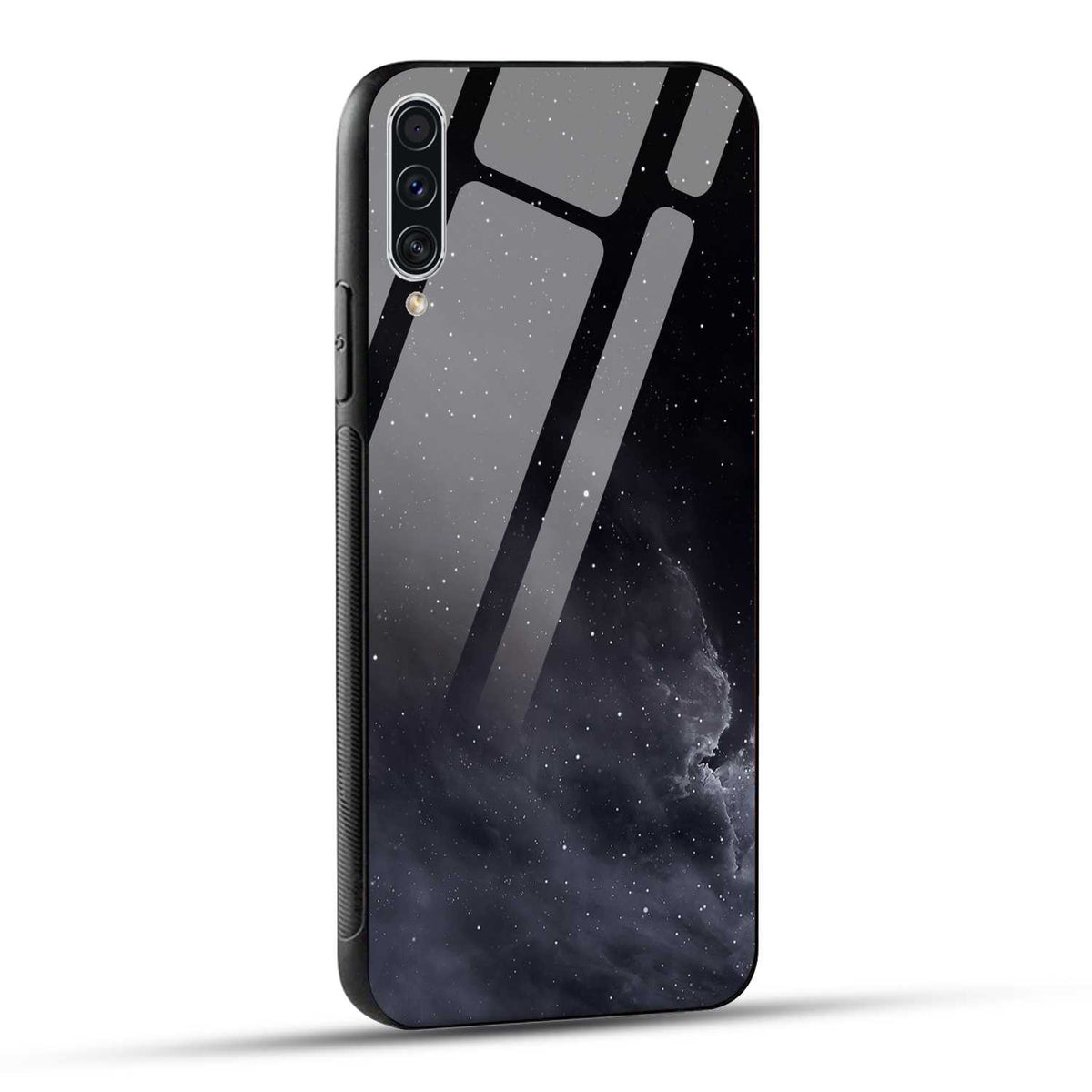 Samsung Galaxy A70 / Samsung Galaxy A70s Back Cover Stars In The Dark Printed Glass Case