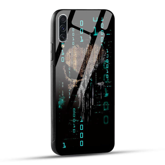 Samsung Galaxy A70 / Samsung Galaxy A70s Back Cover Hacker Printed Glass Case