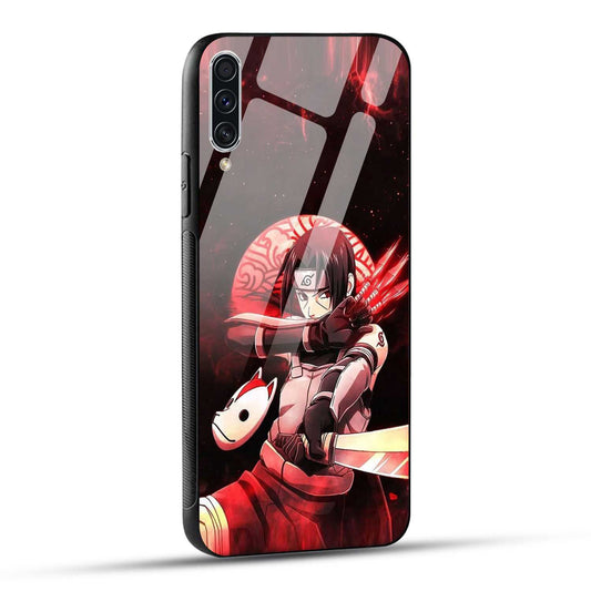 Samsung Galaxy A70 / Samsung Galaxy A70s Back Cover Itachii Printed Glass Case